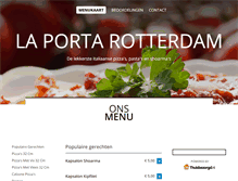 Tablet Screenshot of laportarotterdam.nl